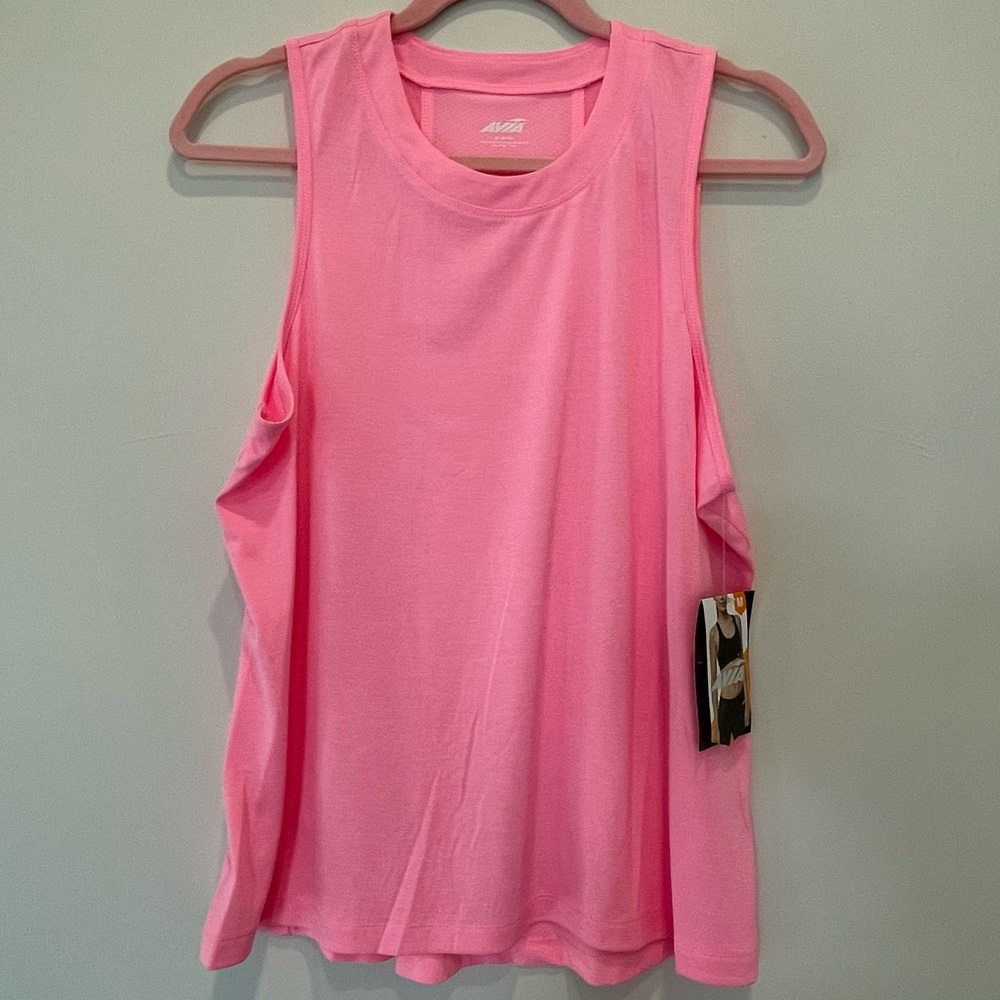 NWT - AVIA Bright Pink Athletic Tank - M (8-10)